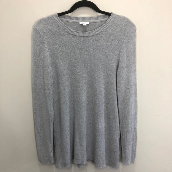 J. Jill Long Gray Tunic Sweater Size Small‎ - Picture 1 of 6
